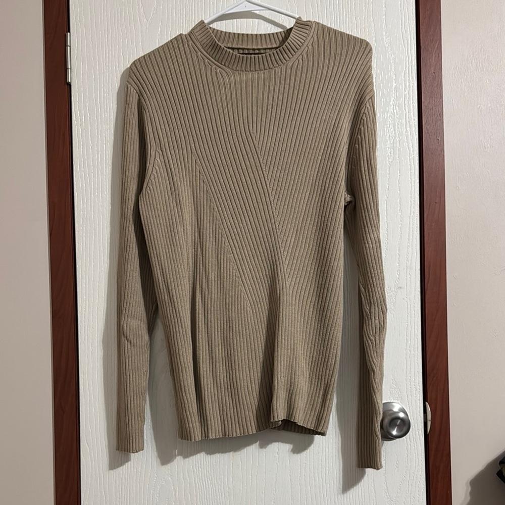 Perry Ellis Anniversary Collection Ribbed Sweater